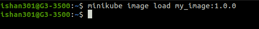 minikube image load